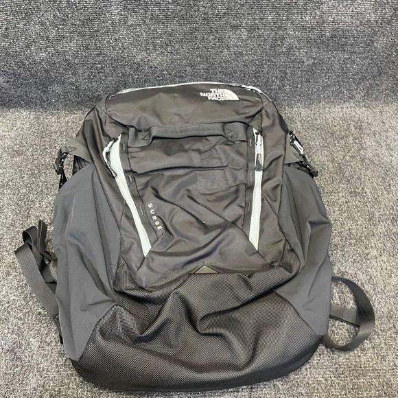 north face backpacks with computer sleeve The Borealis Laptop Pack, Asphalt Gy Lt Hth/TNF Blk-NPF, OSFA | Water Repellent, Laptop Sleeve, Large Main Compartment a protective dedicated laptop compartment GBS - Backpacks & Bags